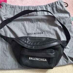 Balenciaga leather belt bag